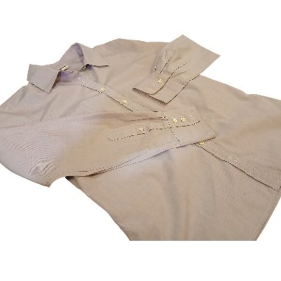 J. CREW Heathered Lilac Slim Fit 100% Cotton Button Shirt - L- EUC - Picture 11 of 11